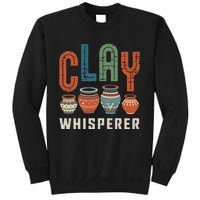 Clay Whisperer Pottery Ceramic Artist Sweatshirt