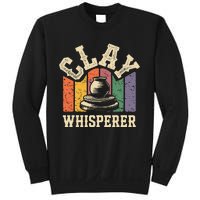 Clay Whisperer Pottery Ceramic Artist Sweatshirt