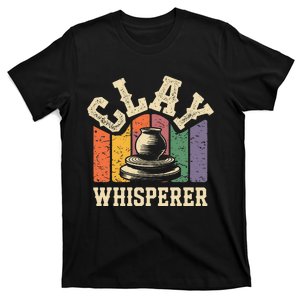 Clay Whisperer Pottery Ceramic Artist T-Shirt