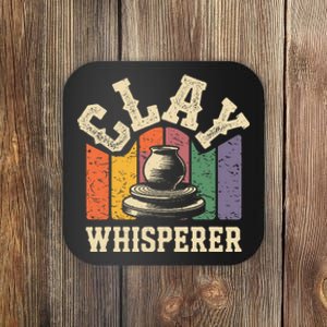 Clay Whisperer Pottery Ceramic Artist Coaster