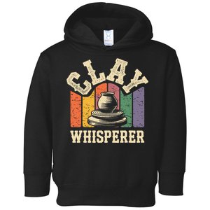 Clay Whisperer Pottery Ceramic Artist Toddler Hoodie