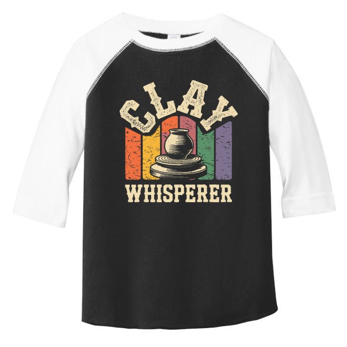 Clay Whisperer Pottery Ceramic Artist Toddler Fine Jersey T-Shirt