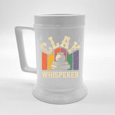 Clay Whisperer Pottery Ceramic Artist Beer Stein