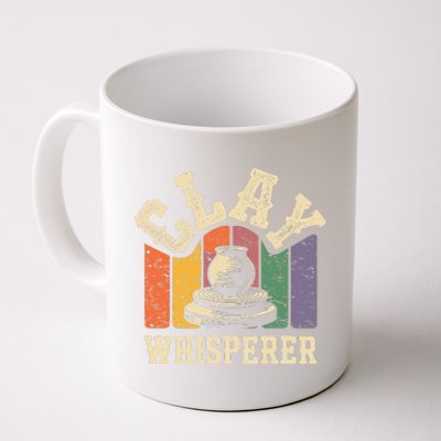 Clay Whisperer Pottery Ceramic Artist Coffee Mug