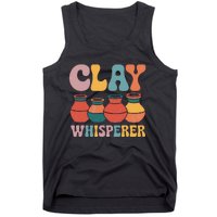 Clay Whisperer Pottery Ceramic Artist Tank Top