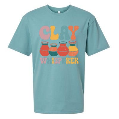 Clay Whisperer Pottery Ceramic Artist Sueded Cloud Jersey T-Shirt