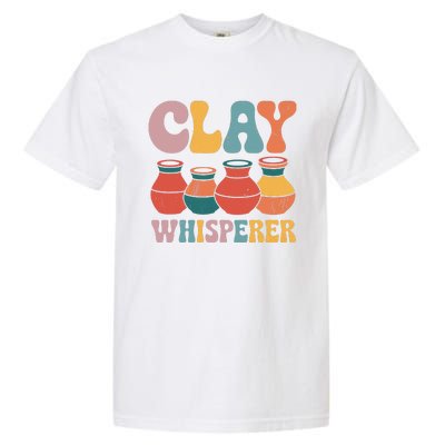 Clay Whisperer Pottery Ceramic Artist Garment-Dyed Heavyweight T-Shirt