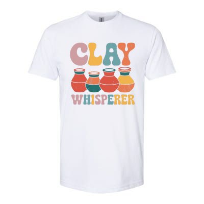 Clay Whisperer Pottery Ceramic Artist Softstyle CVC T-Shirt