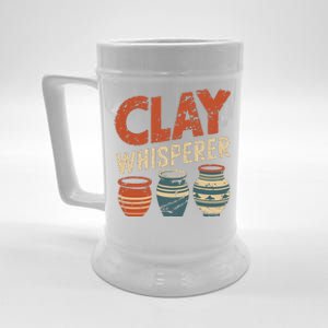 Clay Whisperer Pottery Ceramic Artist Beer Stein