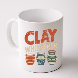 Clay Whisperer Pottery Ceramic Artist Coffee Mug