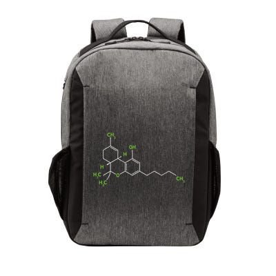 Cannabis Weed Pot Molecule Thc Marijuana Stoner Gift Vector Backpack