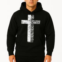 Cross With Philippians 413 Christian Hoodie