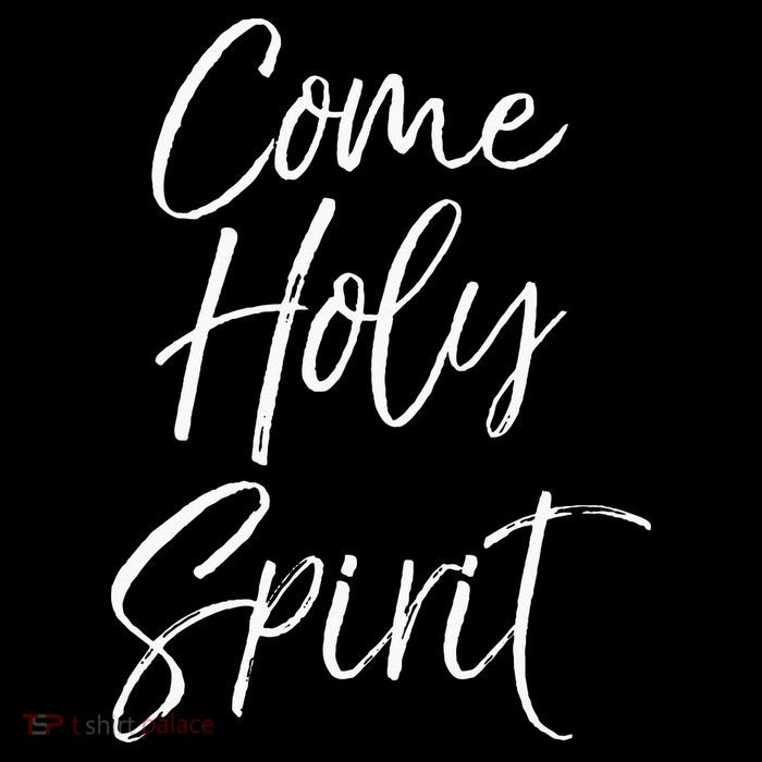 Christian Worship Quote For Worship Leaders Come Holy Spirit Tall T-Shirt