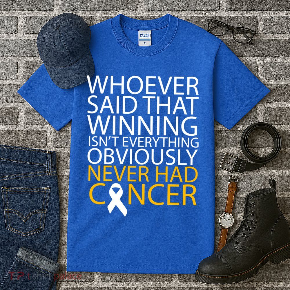 Cancer Winner Quote Tall T-Shirt