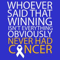 Cancer Winner Quote Womens T-Shirt