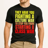 Class War Quote Anti Culture War Propaganda Radical Leftist Cooling Performance Crew T-Shirt