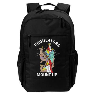 Christian Wise Regulators Mount Up Christmas Backpack