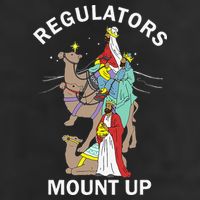 Christian Wise Regulators Mount Up Christmas Beanie