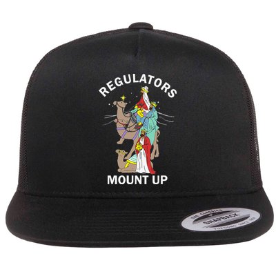 Christian Wise Regulators Mount Up Christmas Flatbill Hat