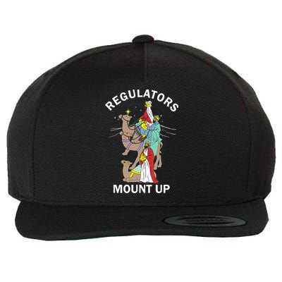 Christian Wise Regulators Mount Up Christmas Wool Snapback Cap