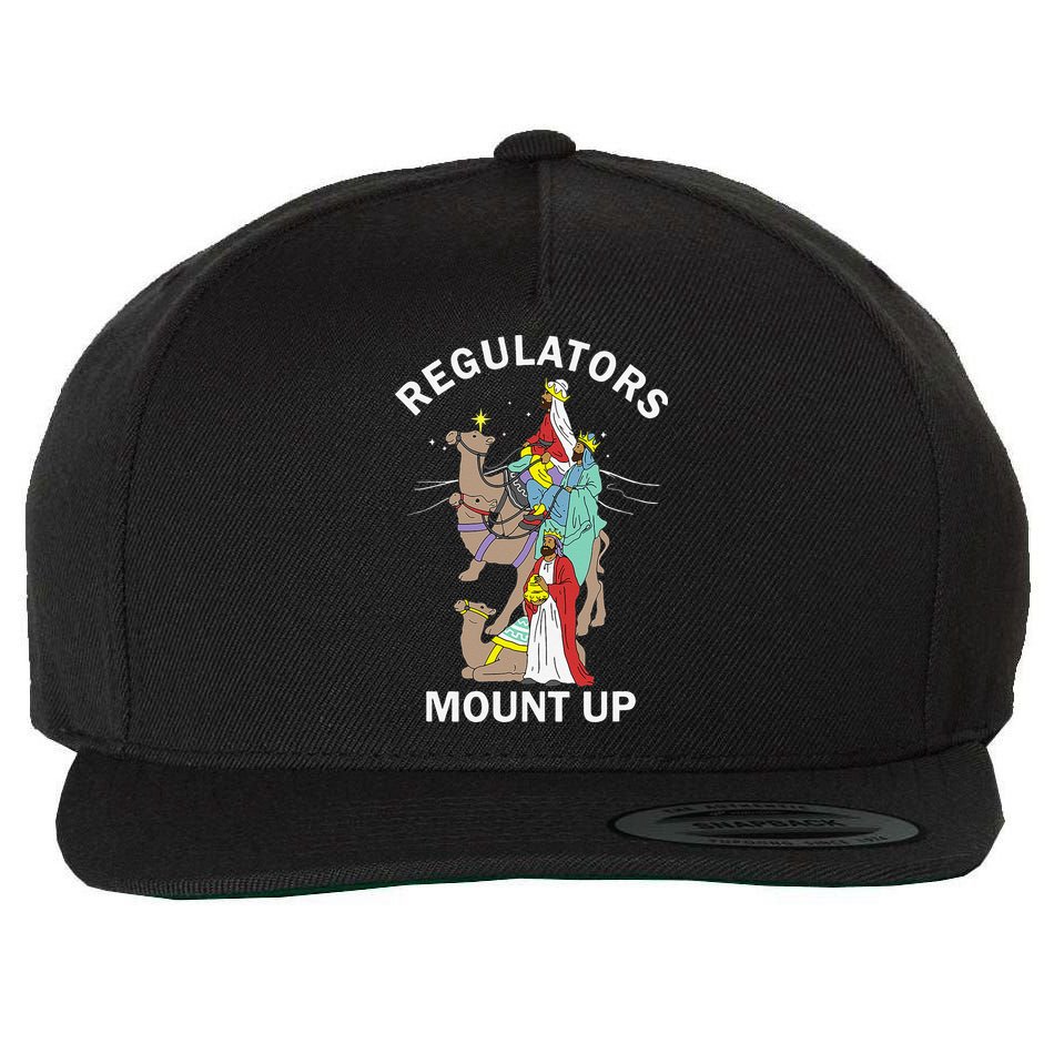 Christian Wise Regulators Mount Up Christmas Wool Snapback Cap