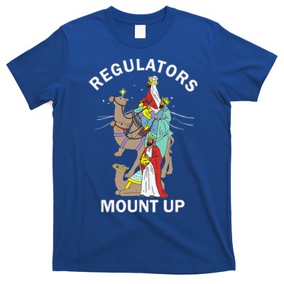 Christian Wise Regulators Mount Up Christmas T-Shirt