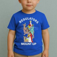Christian Wise Regulators Mount Up Christmas Toddler T-Shirt