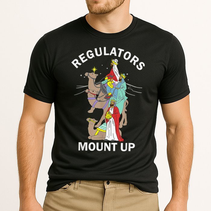 Christian Wise Regulators Mount Up Christmas Performance Shirt