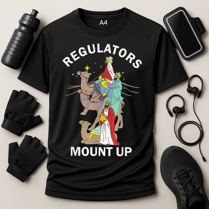 Christian Wise Regulators Mount Up Christmas Performance Shirt