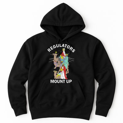 Christian Wise Regulators Mount Up Christmas Hoodie