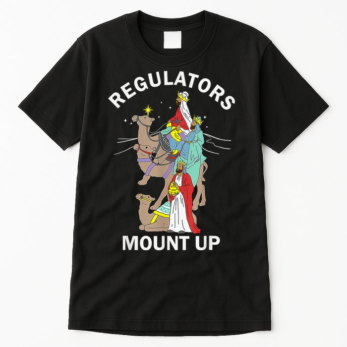 Christian Wise Regulators Mount Up Christmas Tall T-Shirt