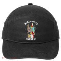 Christian Wise Regulators Mount Up Christmas 7-Panel Snapback Hat