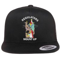 Christian Wise Regulators Mount Up Christmas Flat Bill Trucker Hat