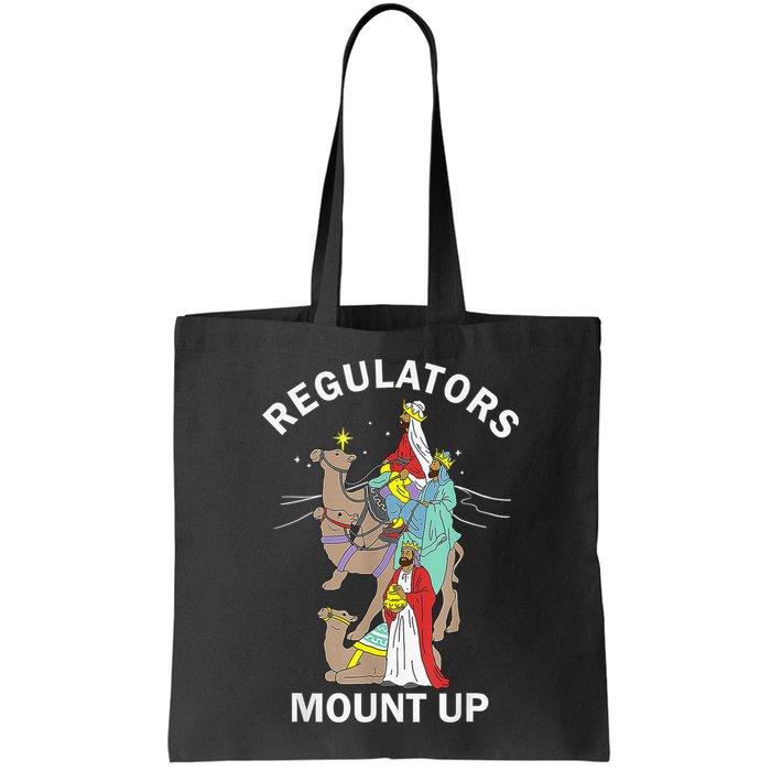 Christian Wise Regulators Mount Up Christmas Bag