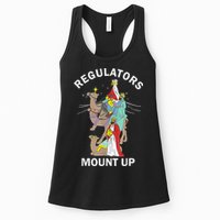 Christian Wise Regulators Mount Up Christmas Womens Tank Top