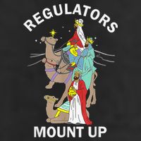 Christian Wise Regulators Mount Up Christmas Hat