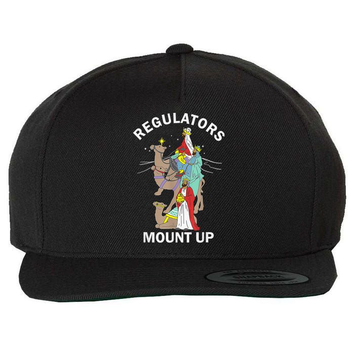 Christian Wise Regulators Mount Up Christmas Wool Snapback Cap