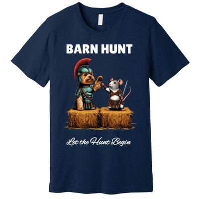 Cute Warrior Rat And Dog Premium T-Shirt