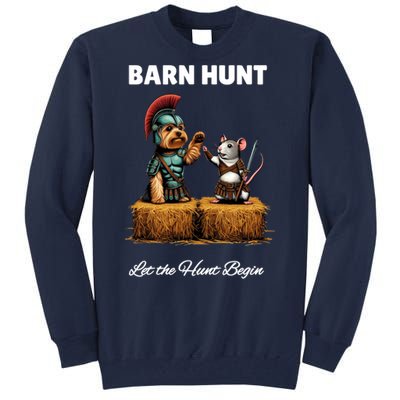 Cute Warrior Rat And Dog Tall Sweatshirt