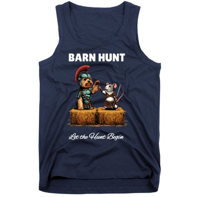 Cute Warrior Rat And Dog Tank Top