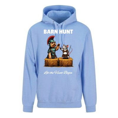 Cute Warrior Rat And Dog Unisex Surf Hoodie