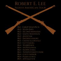 Civil War Robert E Lee North American Tour Bucket Hat