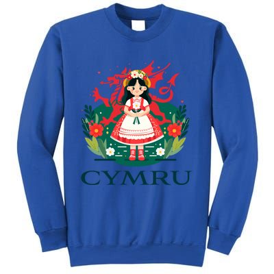 Cymru Wales Red Welsh Dragon Gift Sweatshirt