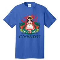 Cymru Wales Red Welsh Dragon Gift Tall T-Shirt