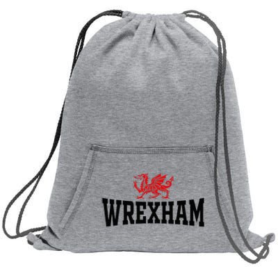 City Wales Red Dragon Wrecsam Cymru County Of Wales Sweatshirt Cinch Pack Bag