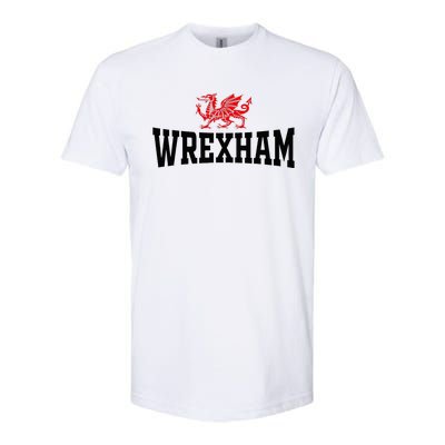 City Wales Red Dragon Wrecsam Cymru County Of Wales Softstyle CVC T-Shirt