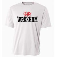 City Wales Red Dragon Wrecsam Cymru County Of Wales Cooling Performance Crew T-Shirt