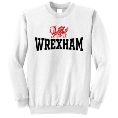 City Wales Red Dragon Wrecsam Cymru County Of Wales Sweatshirt