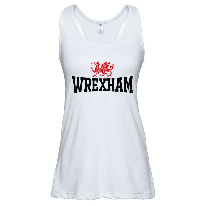 City Wales Red Dragon Wrecsam Cymru County Of Wales Ladies Essential Flowy Tank