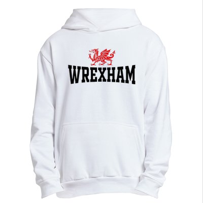 City Wales Red Dragon Wrecsam Cymru County Of Wales Urban Pullover Hoodie